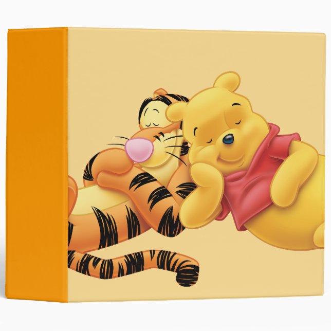 Classeur Pooh et Tigger (Devant/Côté)