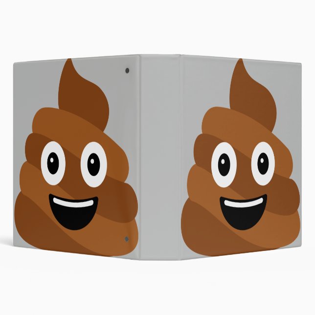Classeur Poop Emoji (Arrière-plan)