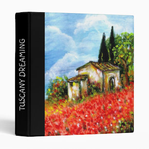 CLASSEUR POPIES EN TOSCANE