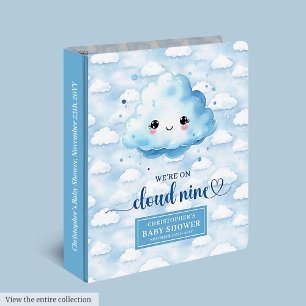 Classeur Populaire Nuage Neuf Baby Boy Album Nom personnali