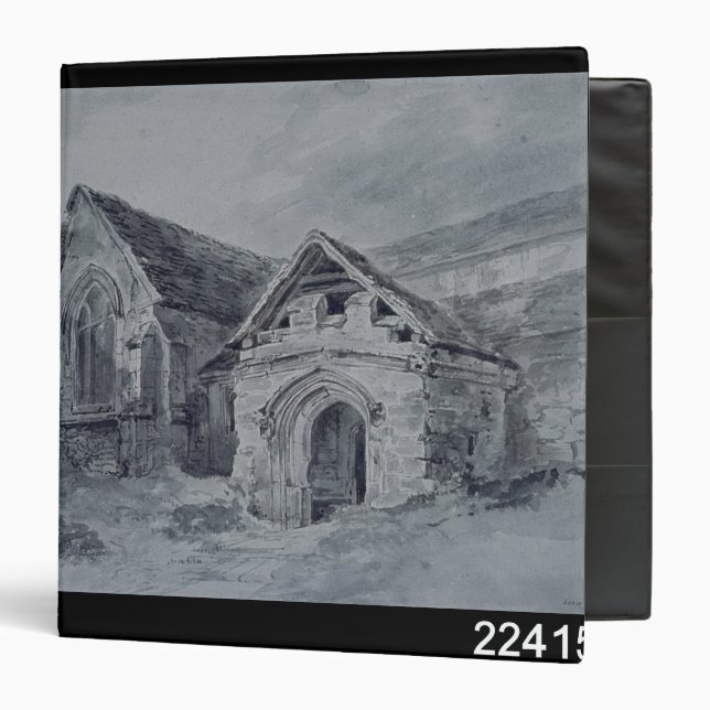 Classeur Porche de John Constable | et transept d'une (Devant/Intérieur)