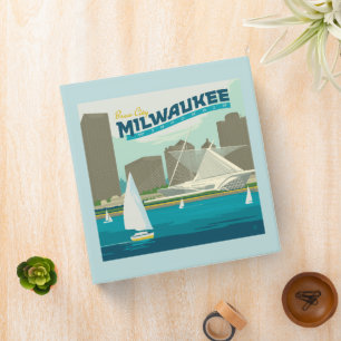 Classeur Port de Milwaukee Wisconsin Ville de Brew