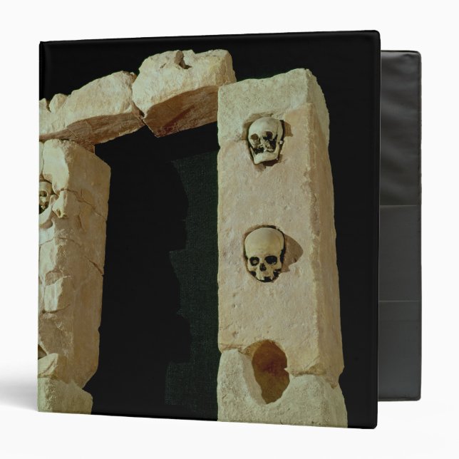 Classeur Porte avec des crânes (Devant/Intérieur)