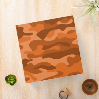 Classeur Porte - bloc de monochromes orange espagnol