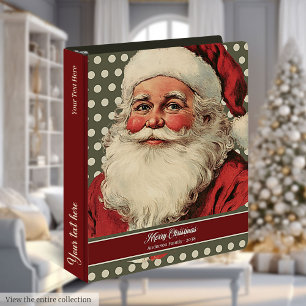 Classeur Porte-recettes du Père Noël