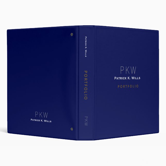 Classeur Portefeuille bleu foncé (Arrière-plan)