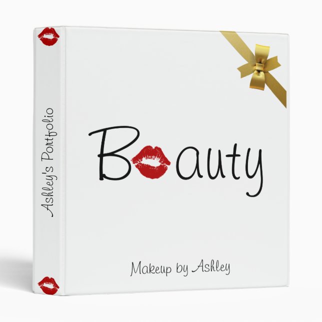 Classeur Portefeuille de maquillage (Devant/Côté)