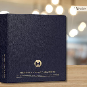 Classeur Portefeuille de planification immobilière en cuir 