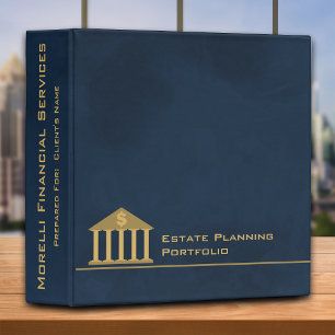 Classeur Portefeuille de planification successorale personn