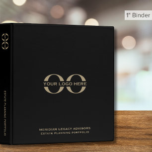 Classeur Portfolio de planification successorale Logo Black