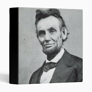 Classeur Portrait d'Abe Lincoln 1