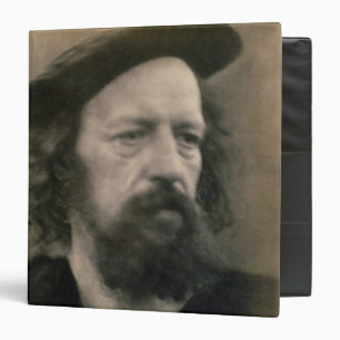 Classeur Portrait d'Alfred, seigneur Tennyson (1809-92)