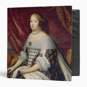 Classeur Portrait d'Anne de reine de l'Autriche de la