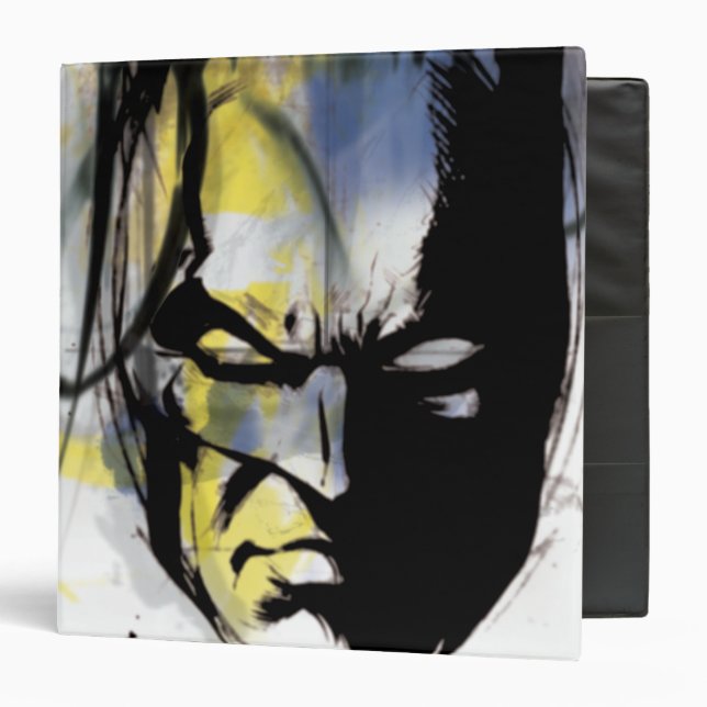 Classeur Portrait de Batman Airbrush (Devant/Intérieur)