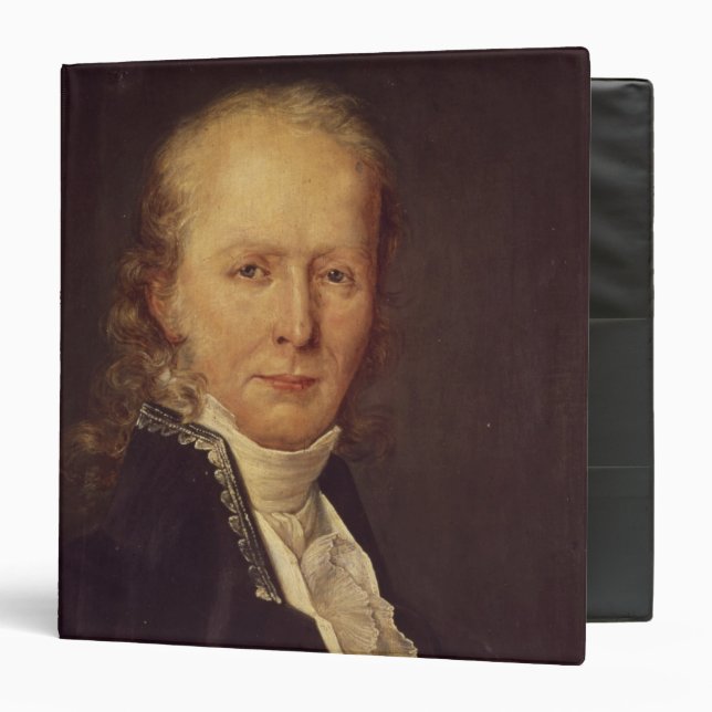 Classeur Portrait de Benjamin Constant (Devant/Intérieur)