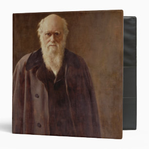 Classeur Portrait de Charles Darwin 1883