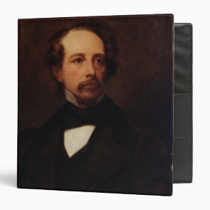 Classeur Portrait de Charles Dickens 1855