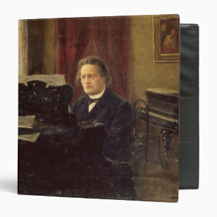 Classeur Portrait de compositeur Anton Rubinstein