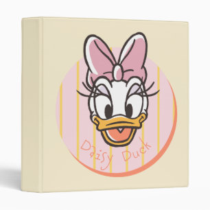 Classeur Portrait de Daisy Duck douce et ensoleillée