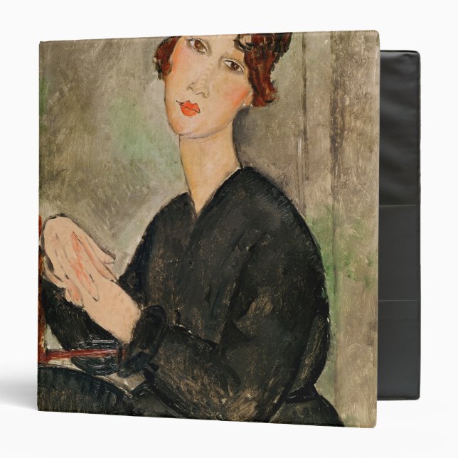 Classeur Portrait de Dedie Hayden, 1918 (Devant/Intérieur)