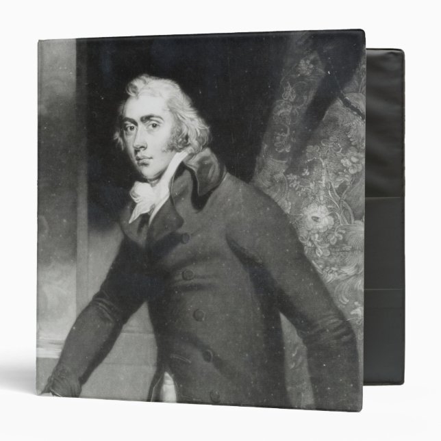 Classeur Portrait de gris de Charles, gris de comte (Devant/Intérieur)