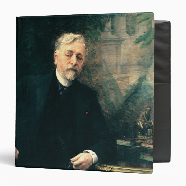 Classeur Portrait de Gustave Eiffel 1905 (Devant/Intérieur)