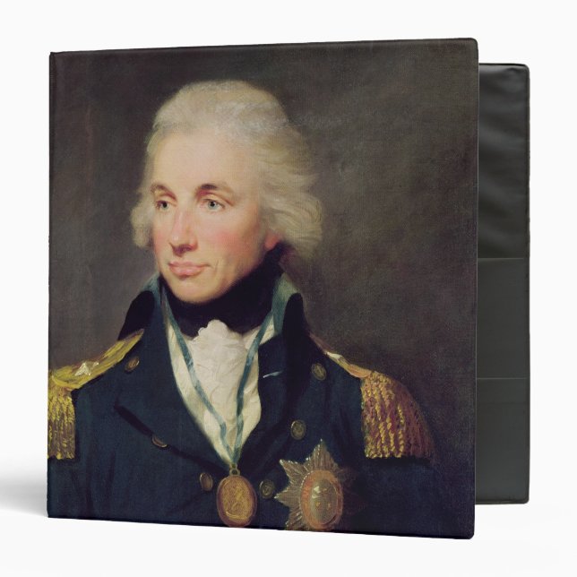 Classeur Portrait de Horatio Nelson, vicomte Nelson (Devant/Intérieur)