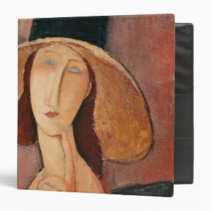 Classeur Portrait de Jeanne Hebuterne dans un grand