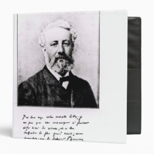 Classeur Portrait de Jules Verne