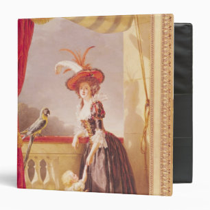 Classeur Portrait de Louise-Elisabeth De France et elle