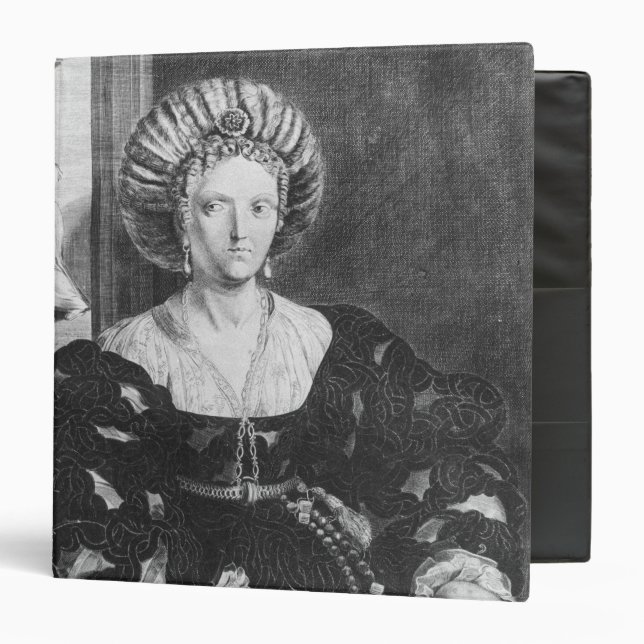 Classeur Portrait de Lucrezia Borgia (Devant/Intérieur)