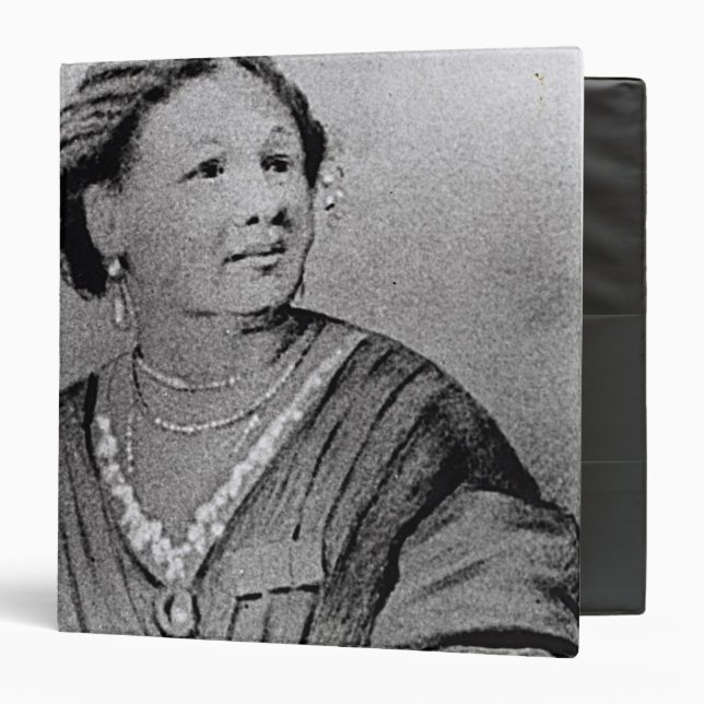 Classeur Portrait de Mary Seacole (Devant/Intérieur)