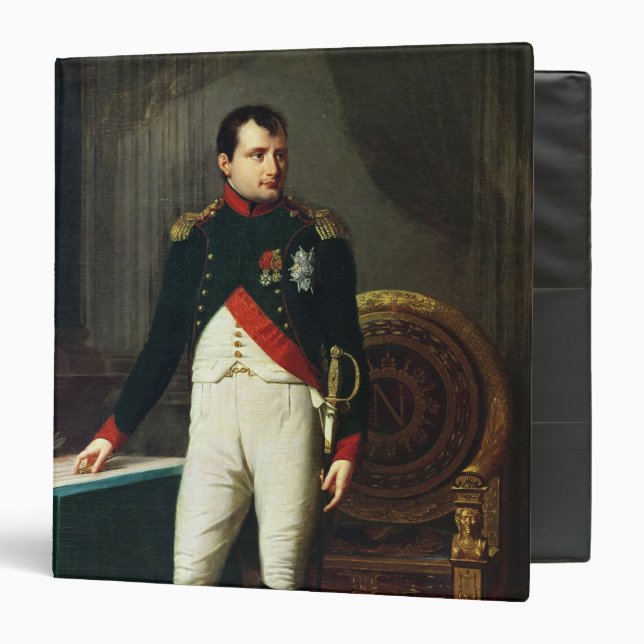 Classeur Portrait de Napoleon Bonaparte 1809 (Devant/Intérieur)
