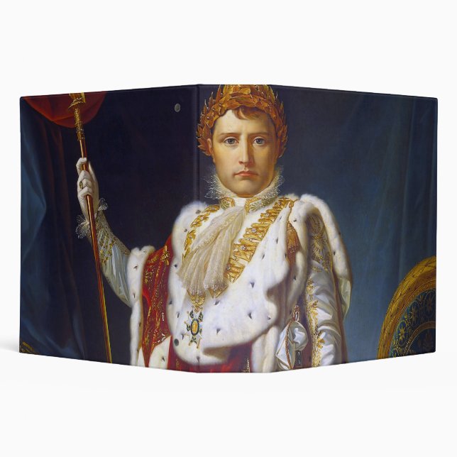 Classeur Portrait de Napoléon Bonaparte, François Gérard (Arrière-plan)