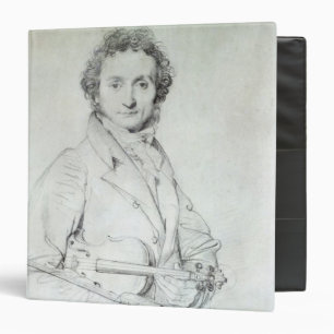 Classeur Portrait de Niccolo Paganini 1819