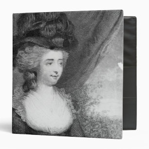 Classeur Portrait de pub de Fanny Burney. par Henry