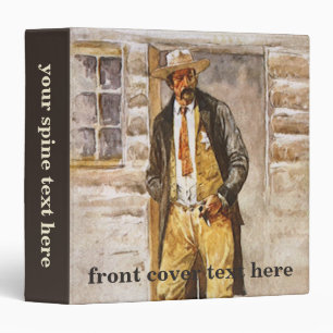 Classeur Portrait de shérif par Seltzer, Cow-boy du vieux F