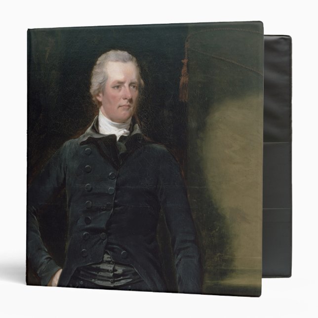 Classeur Portrait de William Pitt le plus jeune (Devant/Intérieur)