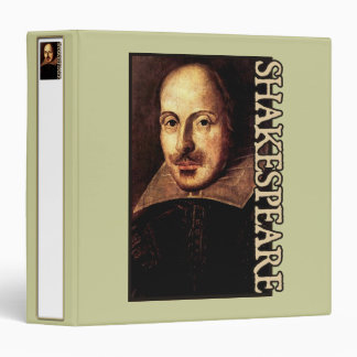 Classeur Portrait de William Shakespeare