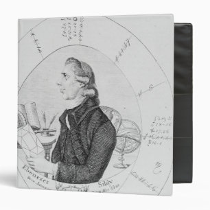 Classeur Portrait d'Ebenezer Sibly entouré