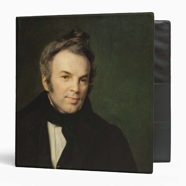 Classeur Portrait d'Ivan Lazhechnikov, 1834 (Devant/Intérieur)