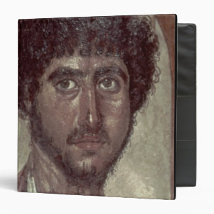 Classeur Portrait d'un Grec, de Fayum, Romano-Égyptien,