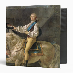 Classeur Portrait équestre de Stanislas Kostka