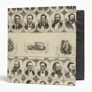 Classeur Portraits de citoyens du comté de Cass