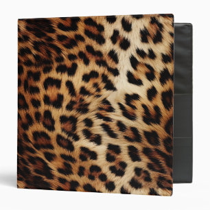 Classeur Poster de animal Leopard à crème Brown
