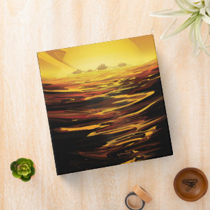 Classeur Poster de l'espace rétro - La plus grande lune de 