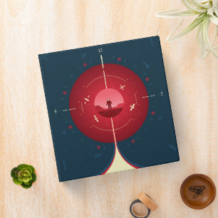 Classeur Poster de l'horloge atomique Deep Space, version r