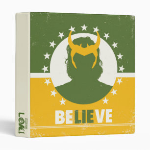 Classeur Poster du Président Loki "Believe"