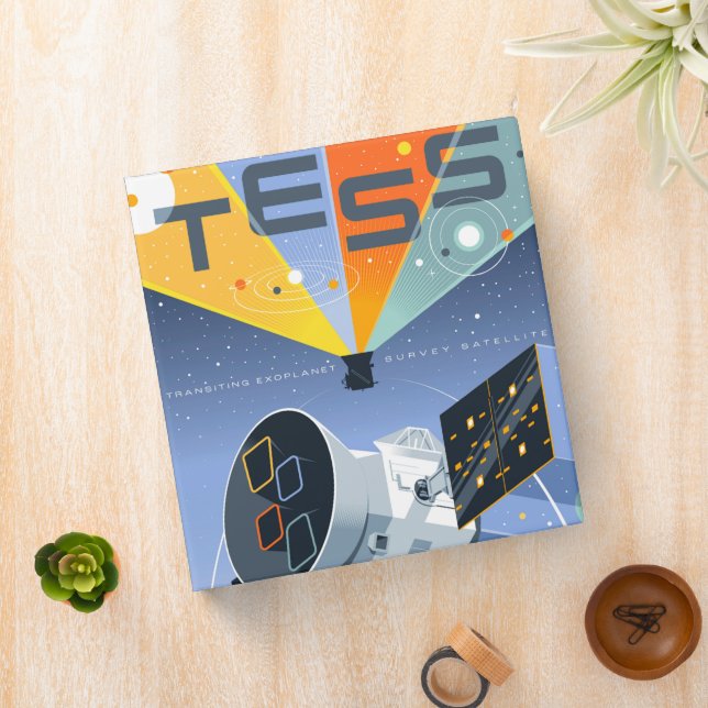 Classeur Poster du télescope spatial Tess. (In Situ)