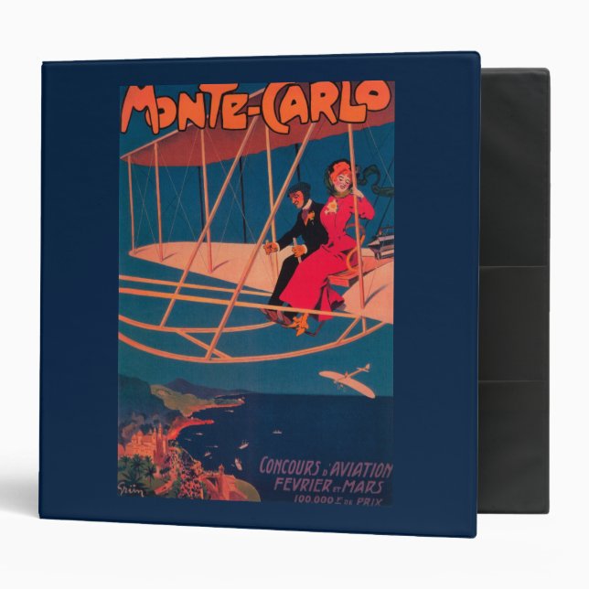 Classeur Poster sportif de l'Aviation (Devant/intérieur)